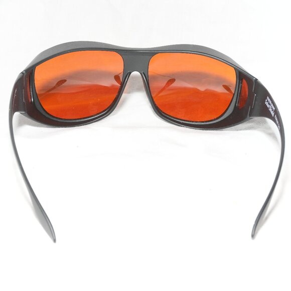 NEW Over Glasses Solar Shield Blue Light Blocker Adult OS Polarized Cat. 3 - Picture 4 of 5